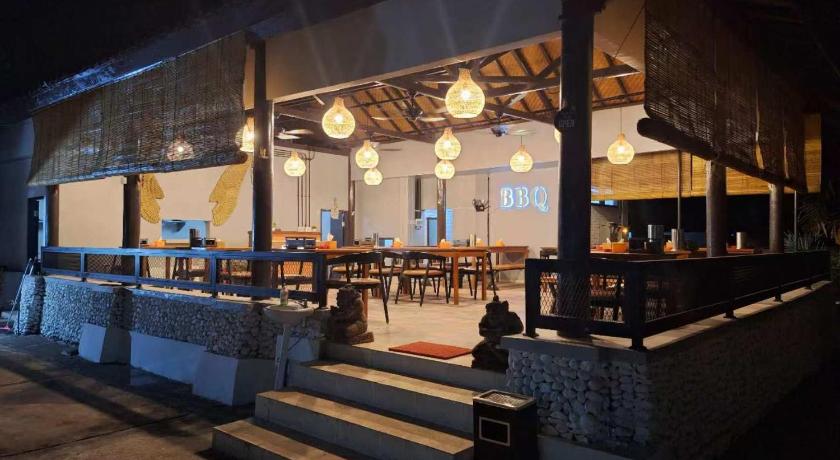 발리 K's Beach Resort 3성급 호텔 전망