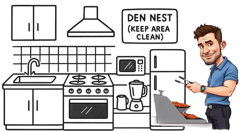 クラビ Den Nest Guest House Krabi 4つ星 ホテル 客室