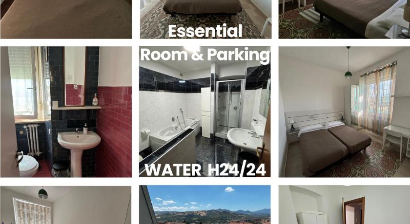 ESSENTIAL ROOM & PARKING in Centro Città con Parcheggio Privato e WIFI