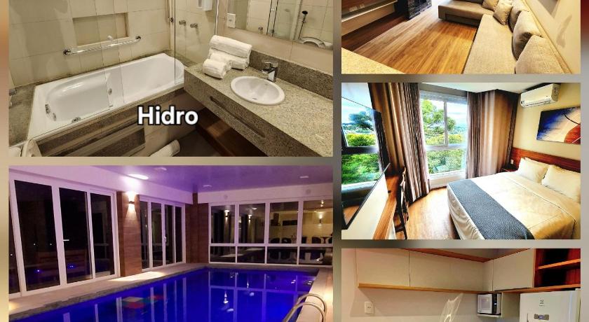 Flat Prime Hidro Lareira Piscina Aquecida Canela