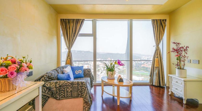 샤먼 / 하문 Sunny-Sea Bay View Apartment(Xiamen University Shimao Twin Tower Branch） 호텔 스위트룸