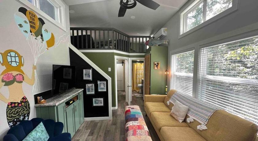 멘톤 (AL) Waterfall Cottage, Hot Tub, Game Room, Fire Pit 4성급 숙소 스위트룸