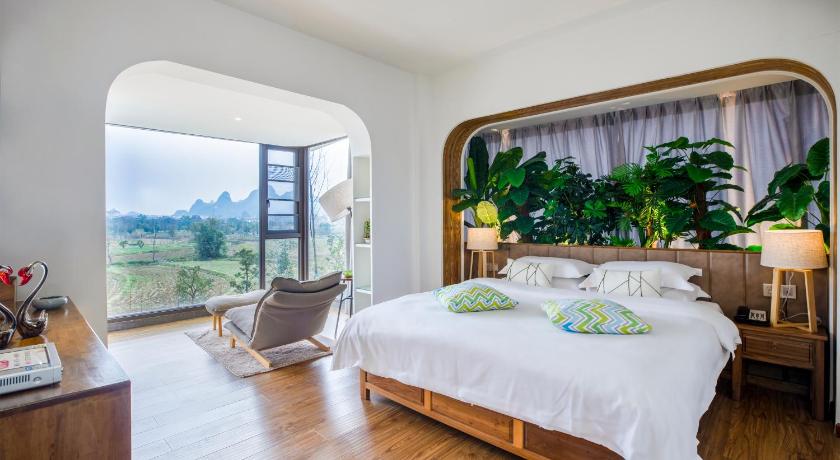 구이린 / 계림 Guilin cozy mountain retreat 게스트하우스 수영장