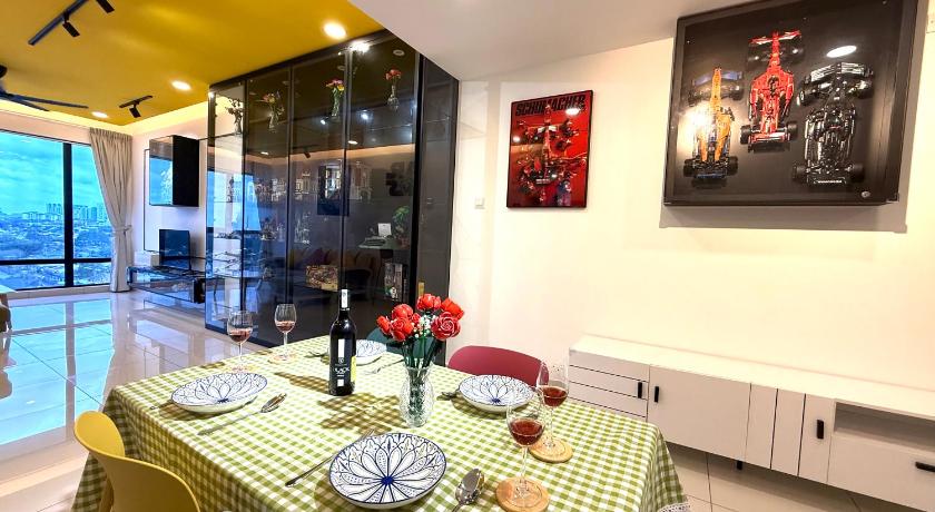 新山 Midvalley Mosaic Southkey,2BR,4-10Pax 4星级 民宿 景观