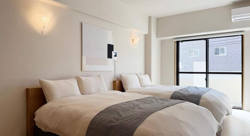 広島 Grandeur by b hotel - Cozy Studio in Perfect Spot Walk to Peace Park 3星级 住宿 套房