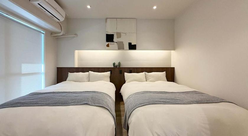 広島 Grandeur by b hotel - Large Riverview Apartment Near Landmarks 3星级 住宿 大堂