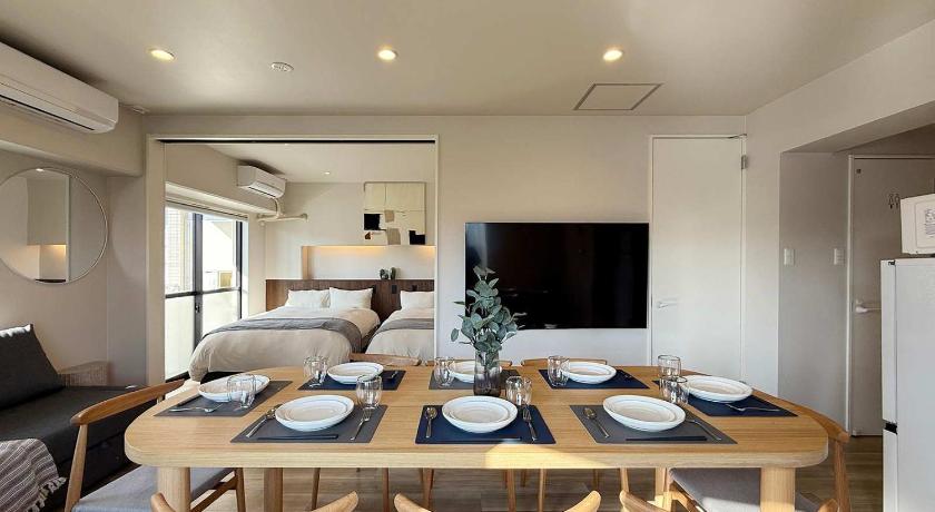 広島 Grandeur by b hotel - Large Riverview Apartment Near Landmarks 3星级 住宿 外观