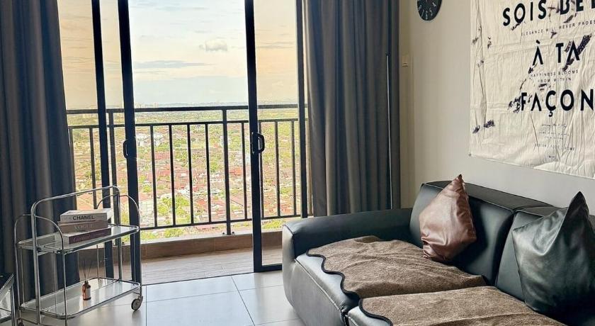 말라카 존커의 아파트먼트 (512m², 침실 1개, 프라이빗 욕실 1개) (The Quartz Residence  Melaka) 5성급 게스트하우스 스위트룸