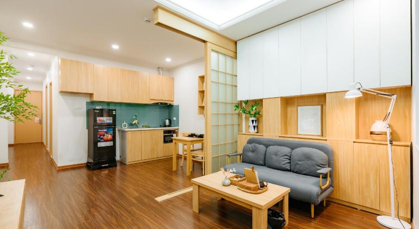 하노이 더 세타이 아파트먼트 린랑 바이 XOI 레지던스 (The Setai Apartment Linh Lang by XOI Residences) 4성급 게스트하우스 수영장