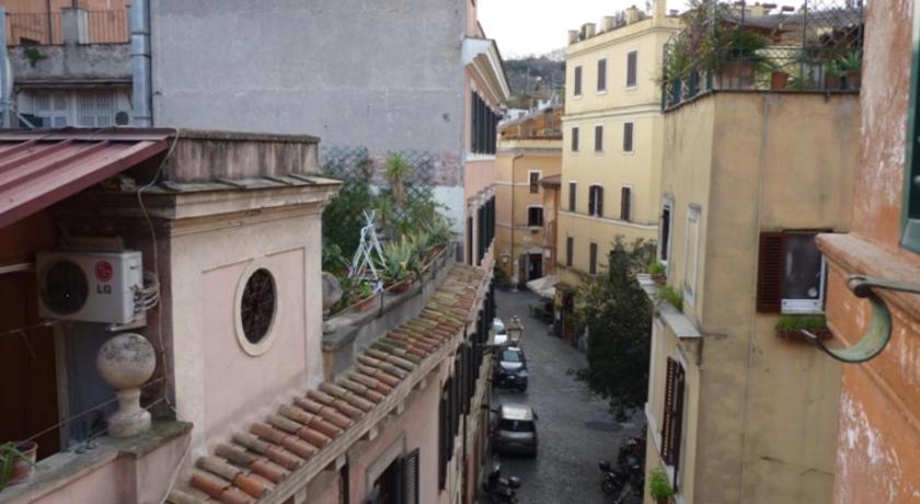 View of the Rooftops of Trastevere