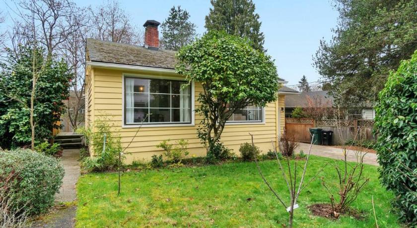 시애틀 (WA) Mellow Yellow Near UW With Cozy Patio 3성급 숙소 객실