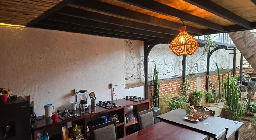 瓦哈卡 La Casa del Arbol 酒店 泳池