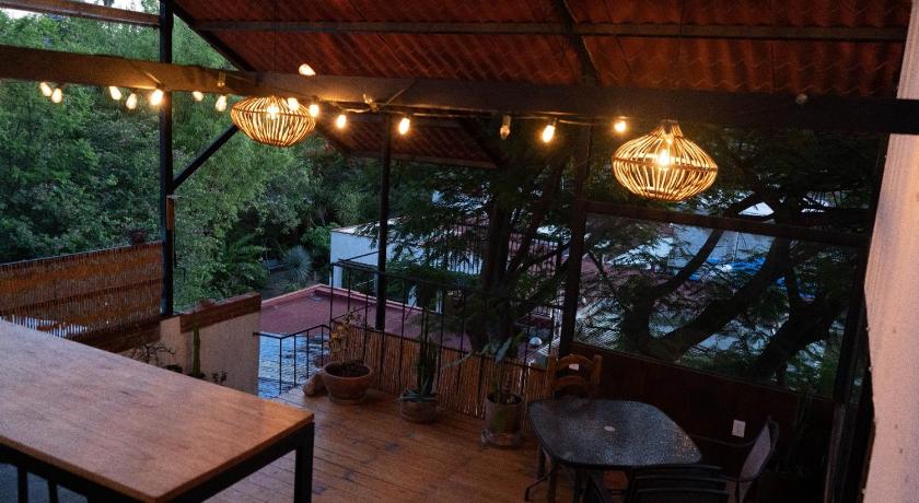 瓦哈卡 La Casa del Arbol 酒店 大堂