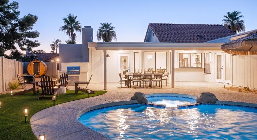 피닉스 (AZ) Solara - Pool & Spa - Mins to Scottsdale Quarter 3성급 숙소 객실