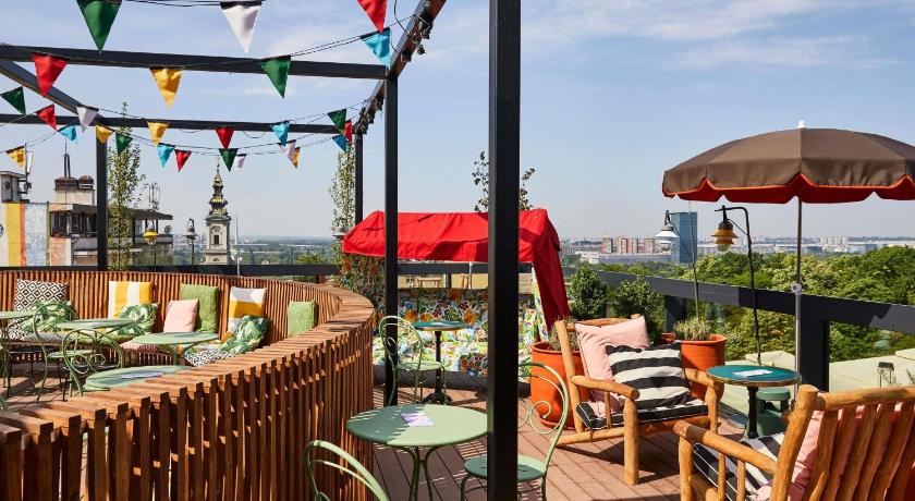 貝爾格勒 Mama Shelter Belgrade 4星级 酒店 泳池