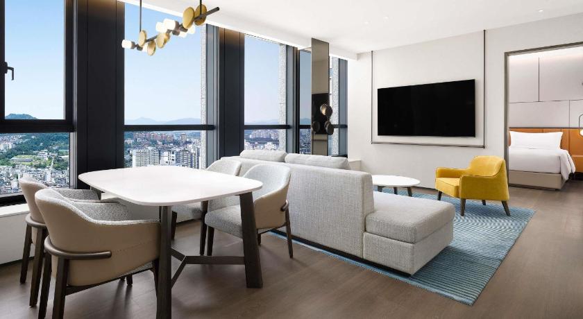 ソウル Pullman Ambassador Seoul Eastpole 5つ星 ホテル 眺望