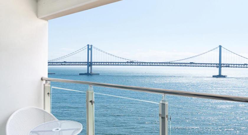 釜山 Elmomento Gwangan Residence 酒店 景观