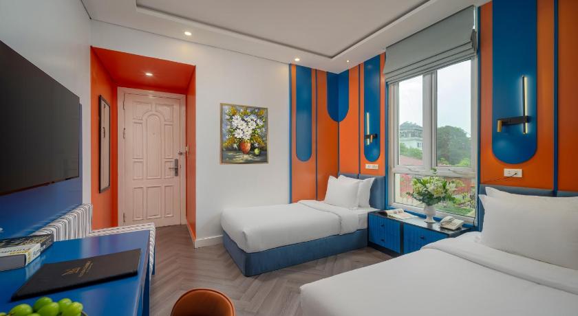 河内 Minerva Church Hotel                                                                             3星级 酒店 大堂