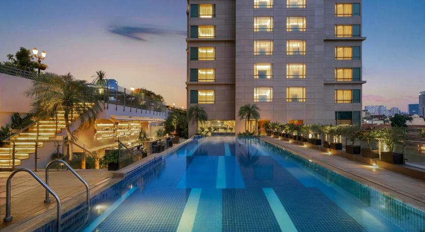 호치민 JW 메리어트 호텔 앤 스위트 사이공, 디 아파트먼츠 (JW Marriott Hotel & Suites Saigon, The Apartments) 5성급 호텔 로비