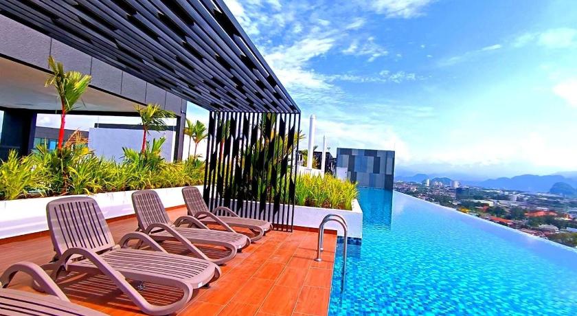 イポー The Horizon Ipoh Stay by Grab A Stay 4つ星 ゲストハウス ロビー