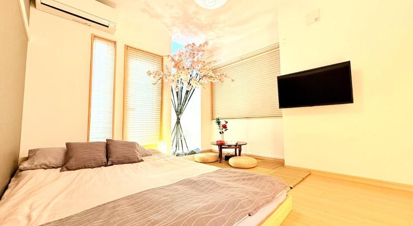 후나바시 AYA Funabashi#104 Enjoy the cherry blossoms in full bloom, Tatami experience, Funabashi station near 3성급 숙소 스위트룸