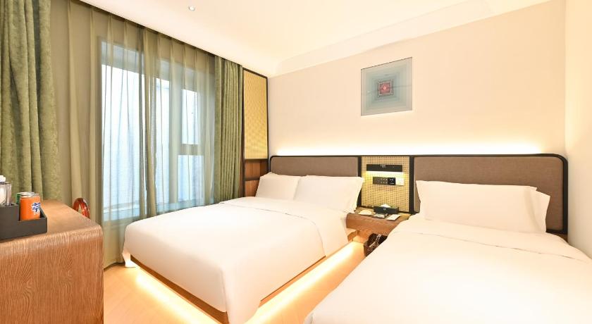 베이징 / 북경 QiuGuo Hotel Chao He Beijing Dashilan Xijie Qianmen Subway Station Branch 2성급 호텔 로비