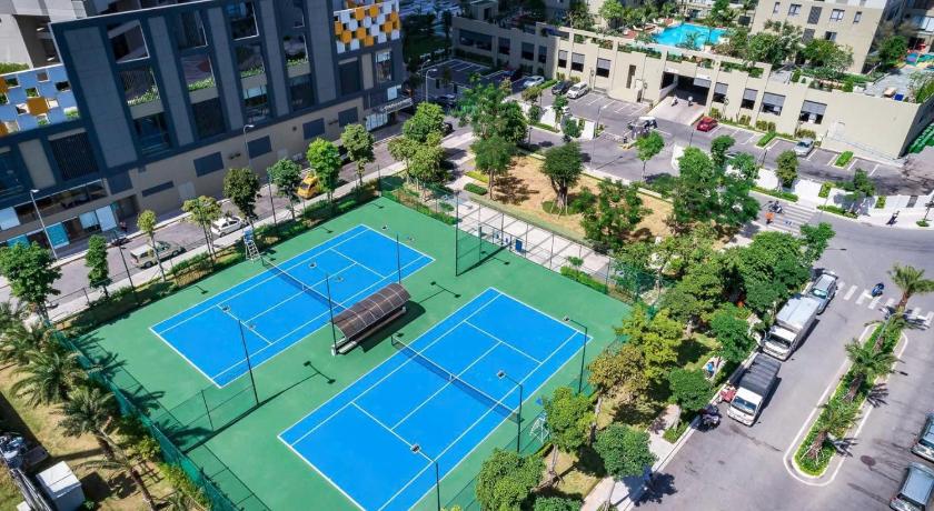 호치민 럭셔리 시티뷰 체리 하우스 - 마스테리 타오디엔 (Luxury Cityview Cherry Houses - Masteri Thao Dien) 3성급 게스트하우스 전망