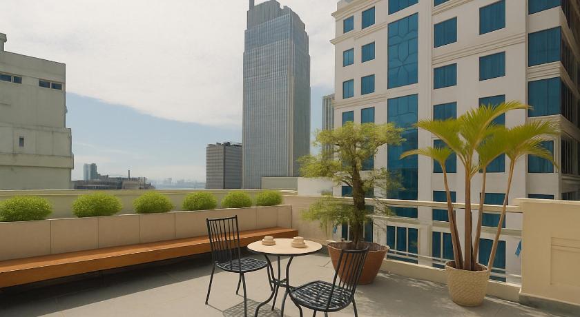 ホーチミン White Lotus Hotel Saigon 4つ星 ホテル 眺望