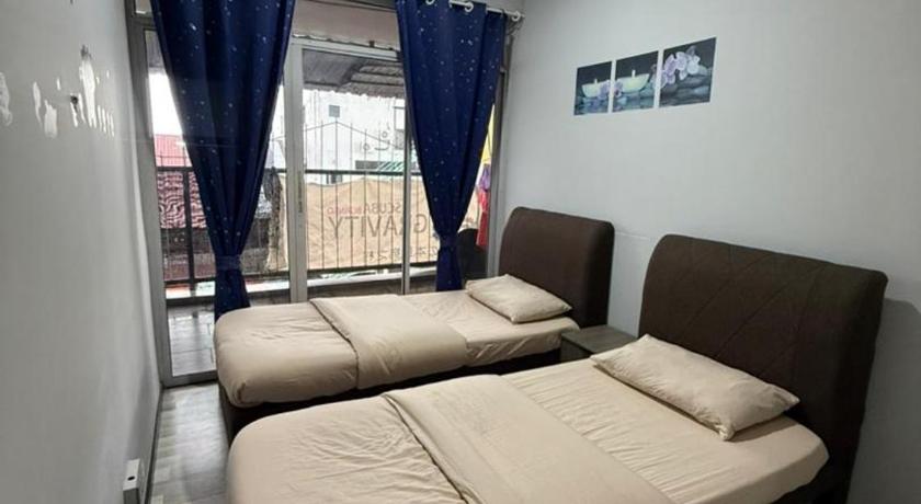 セムポルナ Zero Gravity Homestay 零重力民宿 3つ星 ゲストハウス 眺望