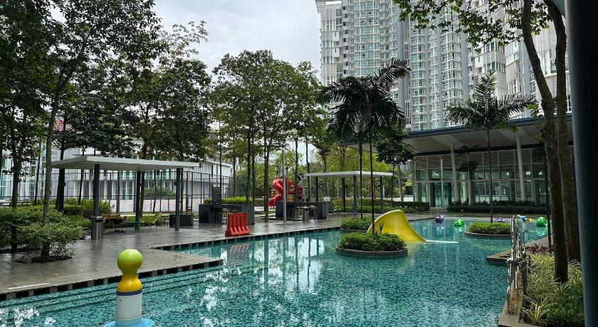 ジョホールバル Bloom Stay Medini 4つ星 ゲストハウス 眺望