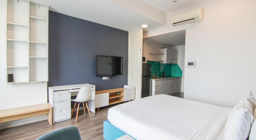 ホーチミン Central Apartment in Sunrise City View 4つ星 ホテル レストラン