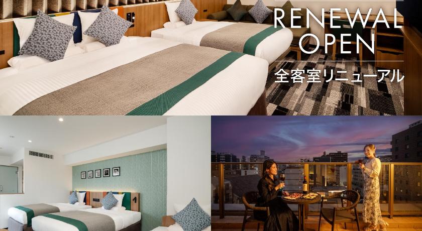 福岡 HOTEL MYSTAYS Fukuoka Tenjin Minami 4つ星 ホテル 外観