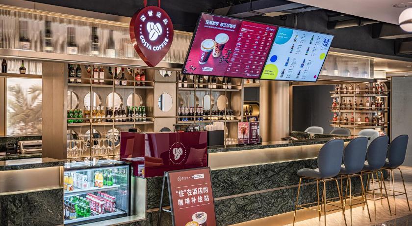 옌타이 / 연대 Yantai Railway Station Chaoyang Street Manxin Hotel 호텔 레스토랑
