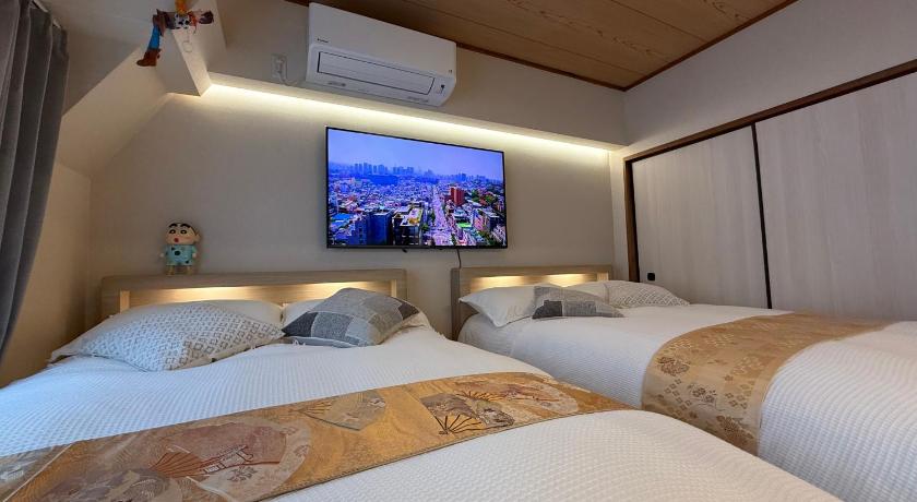 도쿄 / 동경 Moto Sakura 502,Asakusa Ueno Great location 2 bedrooms,3 beds,6 Direct access to Narita and Haneda A 3성급 숙소 스위트룸