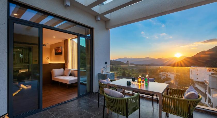 황산 Huazhu Luxury Huangshan Mountain View Terrace B&B, Tangkou Nandamen Branch 호텔 로비