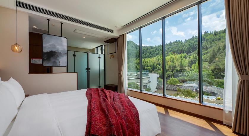황산 Huazhu Luxury Huangshan Mountain View Terrace B&B, Tangkou Nandamen Branch 호텔 로비