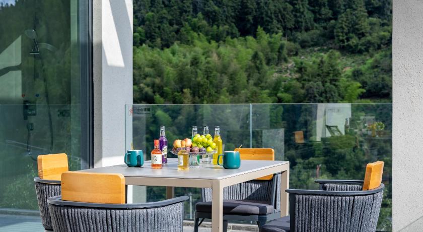 황산 Huazhu Luxury Huangshan Mountain View Terrace B&B, Tangkou Nandamen Branch 호텔 전망