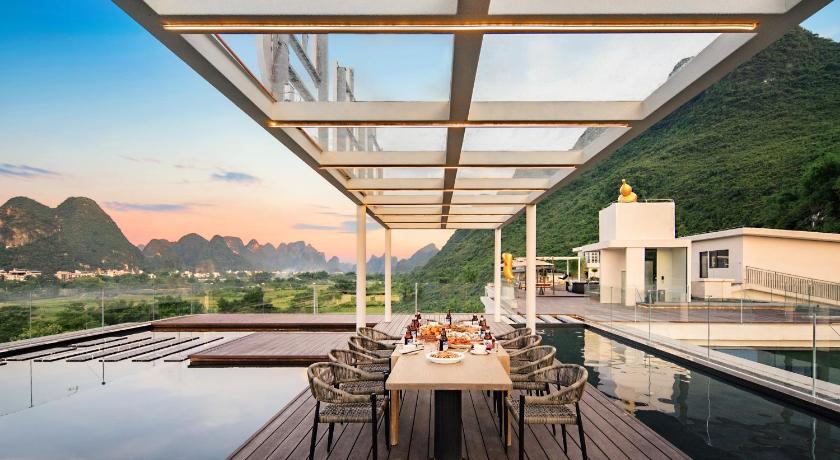 阳朔 Free Bird Resort Hotel -Yangshuo Yulong River 酒店 大堂