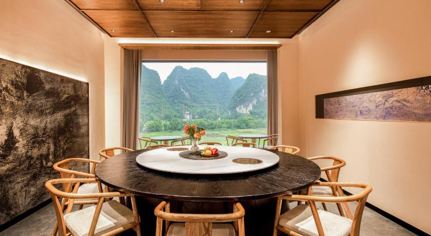 阳朔 Free Bird Resort Hotel -Yangshuo Yulong River 酒店 餐厅