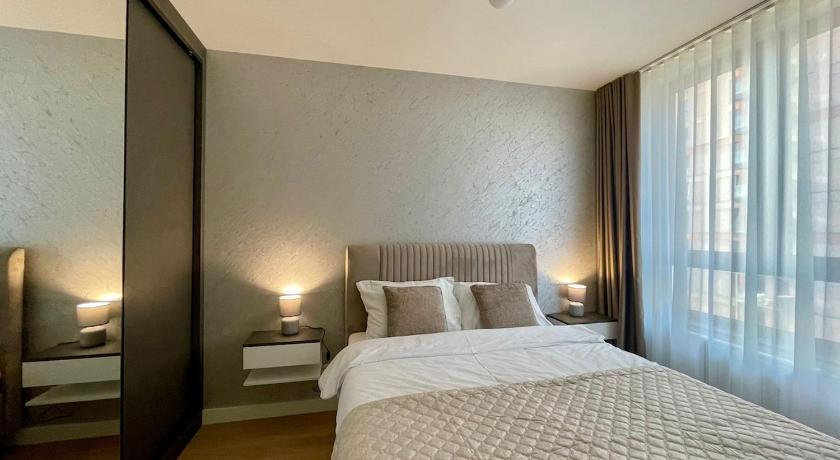 베오그라드 City Crown Residence Modern Two Bedroom at BW 2성급 싱글룸 로비