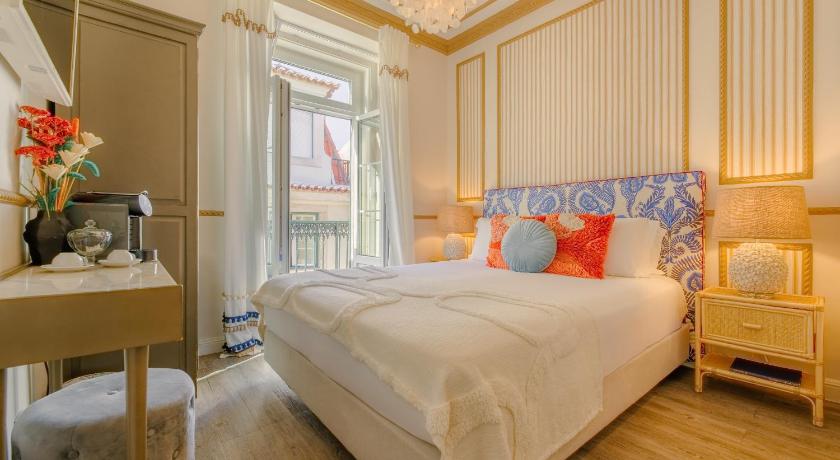 リスボン Solar dos Poetas 3つ星 ホテル 眺望