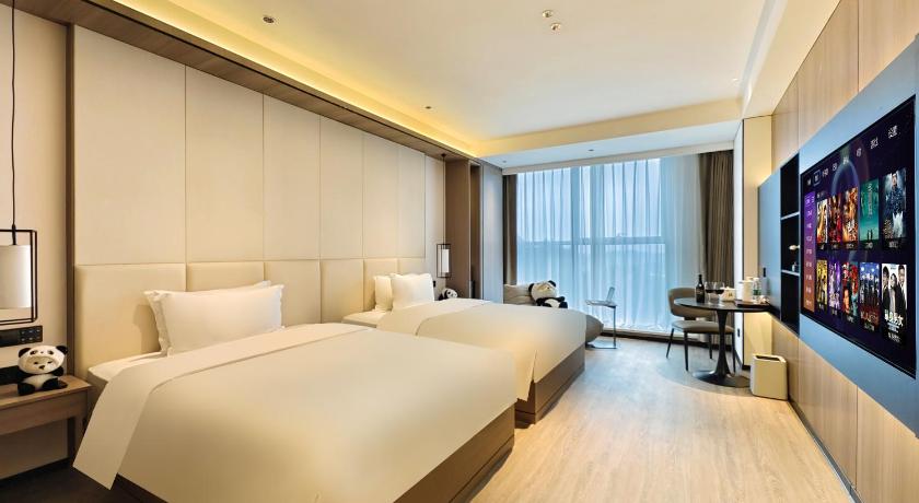 成都 Jingyue International Hotel Chengdu Tianfu International Airport Branch ホテル スイート