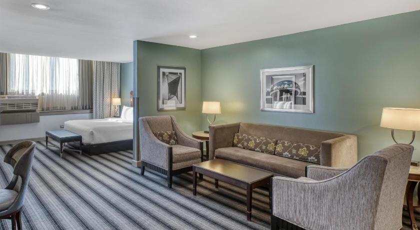Image of Accessibility - Suite - 1 King Bed, Walk-in Shower, Deluxe Room, Sofabed, Nonsmoking 0