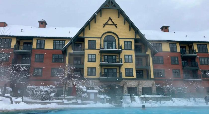 バーノン・タウンシップ (NJ) The Appalachian at Mountain Creek 宿泊施設 ロビー