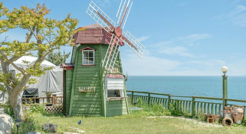 キョンジュ gyeongju blue21 poolvilla pension 3つ星 ゲストハウス 眺望