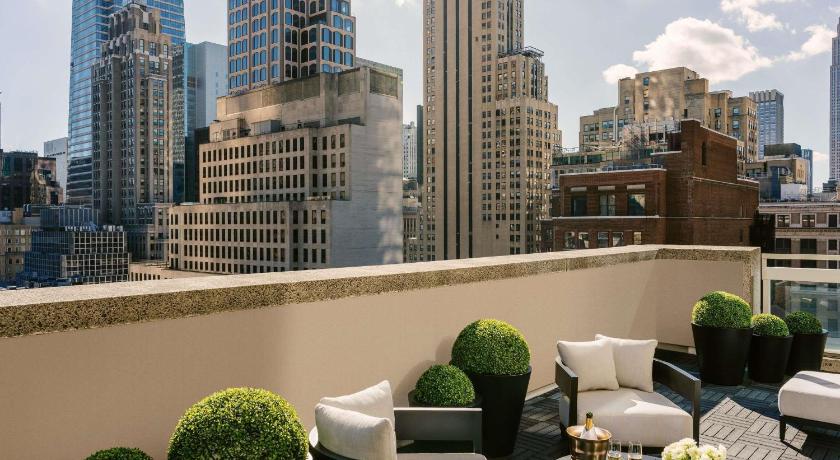 Image of Panoramic Terrace with Empire and Chrysler View 1 Bedroom King Suite on 24th floor 1
