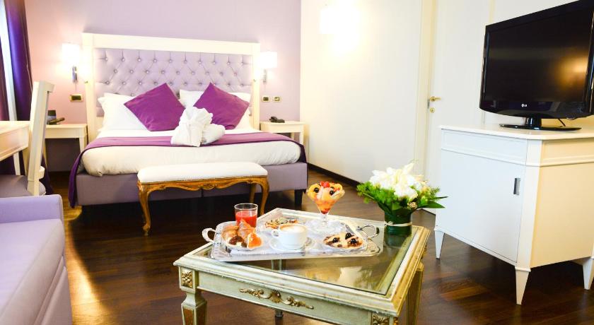 ローマ Trilussa Palace Hotel Congress & Spa 4つ星 ホテル 眺望