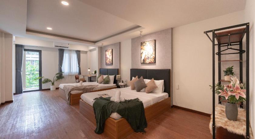 胡志明市 Private 5-6BRs house - Walk to BenThanh, BuiVien by Gon De Home 4星级 民宿 套房