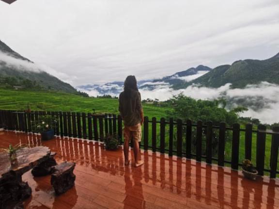 사파 Hmong Eco Villas 호텔 로비