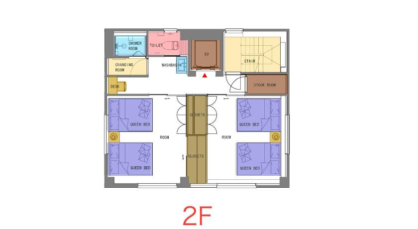 東京 Clover House 3つ星 宿泊施設 外観
